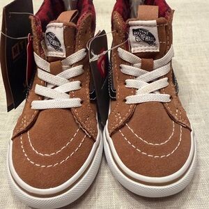 Vans Toddler High-Top Sneakers - Brown